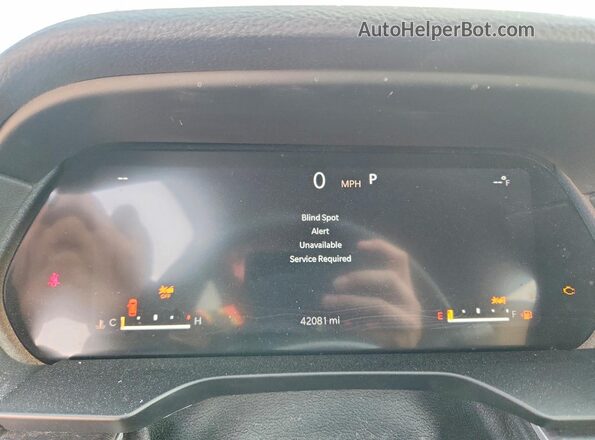 1C4RJKBG3R8921492 2024 JEEP GRAND Синий Вид щитка приборов