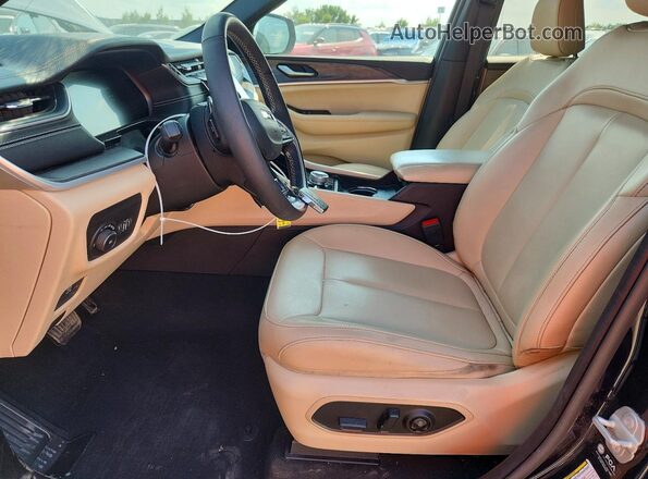 1C4RJKBG3R8921492 2024 JEEP GRAND Синий Вид салона спереди
