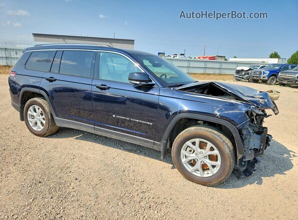 1C4RJKBG3R8921492 2024 JEEP GRAND Синий Передняя правая четверть