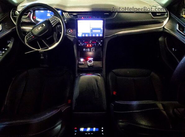 1C4RJKBG6S8635903 2025 JEEP GRAND Black Առջևի վահանակի տեսք
