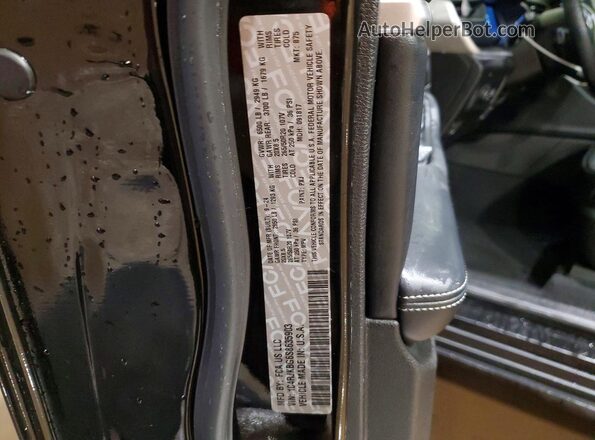 1C4RJKBG6S8635903 2025 JEEP GRAND Black VIN կոդի պիտակի տեսք