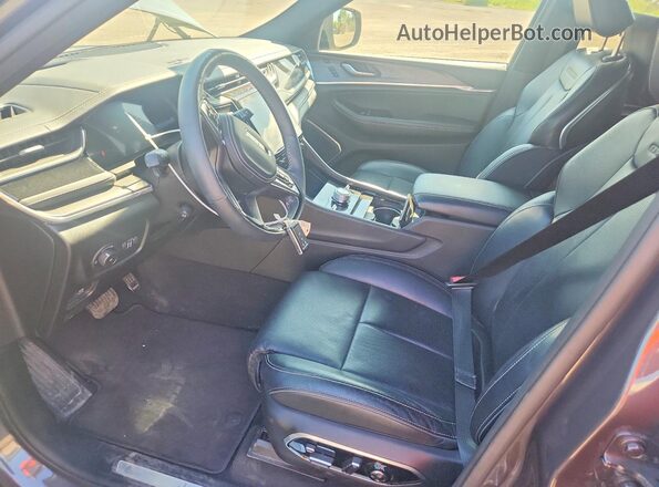 1C4RJKDG4R8620579 2024 JEEP GRAND Gray Вид салону спереду