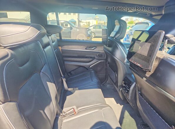 1C4RJKDG4R8620579 2024 JEEP GRAND Gray Вид задніх сидінь