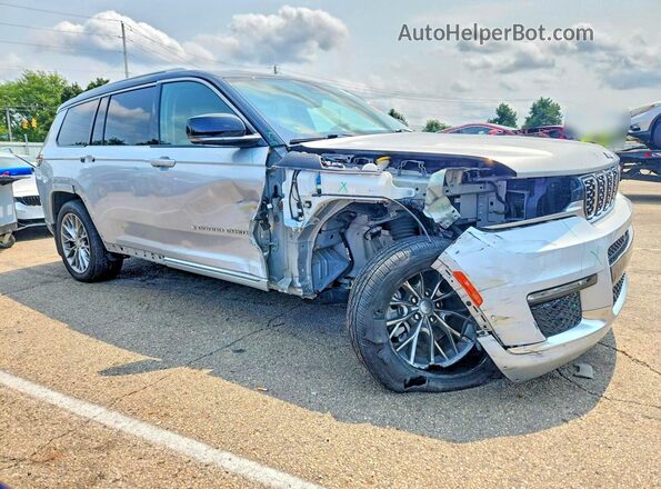 1C4RJKEG0N8529446 2022 JEEP GRAND Silver Front right