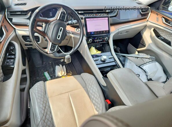 1C4RJKEG0N8529446 2022 JEEP GRAND Silver Dashboard view