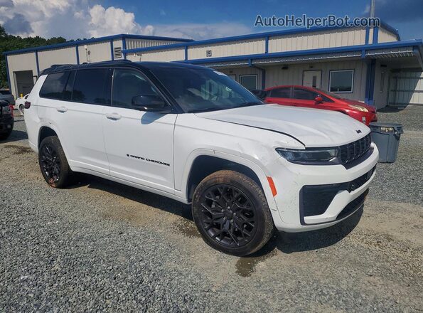 1C4RJKER8T8566386 2026 JEEP GRAND Белый Передняя правая четверть
