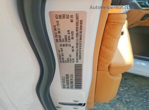 1C4RJKER8T8566386 2026 JEEP GRAND Белый Вид наклейки с VIN-кодом