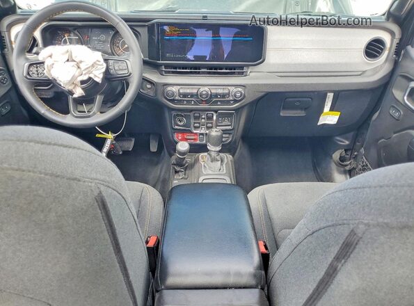 1C4RJXDN4RW158693 2024 JEEP WRANGLER Black წინა პანელის ხედი