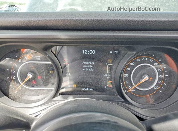 1C4RJXDN4RW158693 2024 JEEP WRANGLER Black ხელსაწყოთა პანელის ხედი