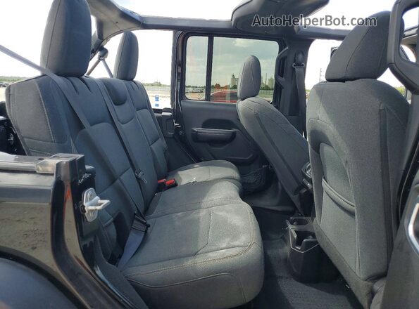 1C4RJXDN4RW158693 2024 JEEP WRANGLER Black უკანა სავარძლების ხედი