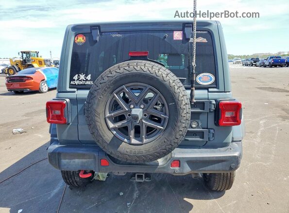 1C4RJXFG3RW245984 2024 JEEP WRANGLER Gray Вид ззаду