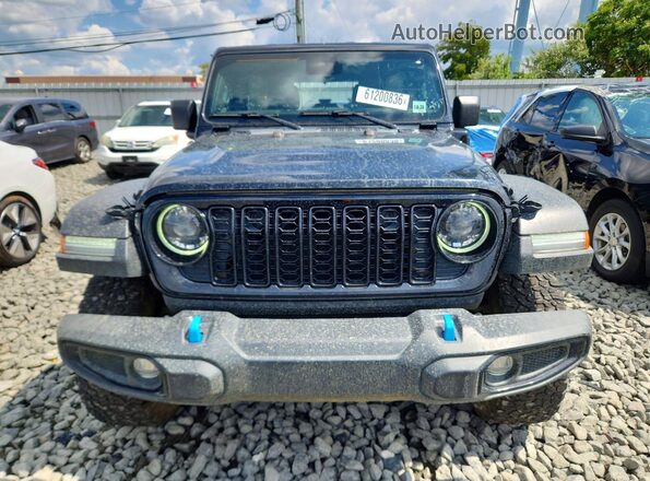 1C4RJXN66RW143362 2024 JEEP WRANGLER Black წინა ხედი