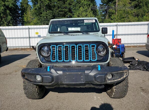 1C4RJXN68RW166271 2024 JEEP WRANGLER Зеленый Вид спереди