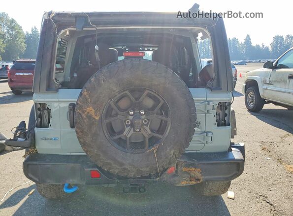 1C4RJXN68RW166271 2024 JEEP WRANGLER Зеленый Вид сзади