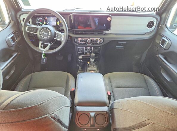 1C4RJXP62RW238501 2024 JEEP WRANGLER Charcoal Vista del salpicadero