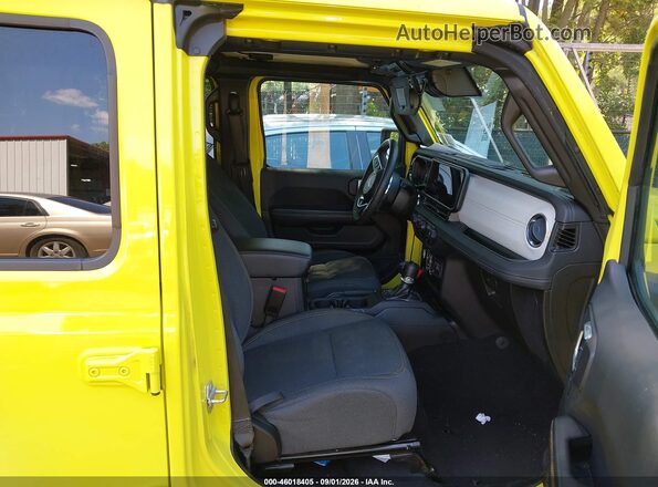 1C4RJXP64RW238516 2024 JEEP WRANGLER Yellow წინა სალონის ხედი