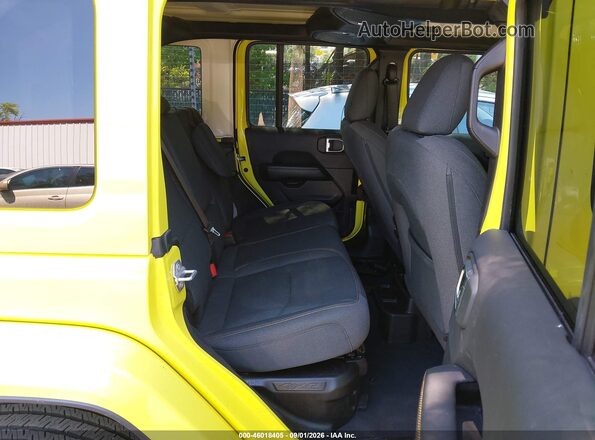 1C4RJXP64RW238516 2024 JEEP WRANGLER Yellow VIN კოდის სტიკერის ხედი