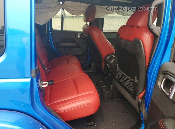 1C4RJXSJ7RW155674 2024 JEEP WRANGLER Blue Vista interior trasera