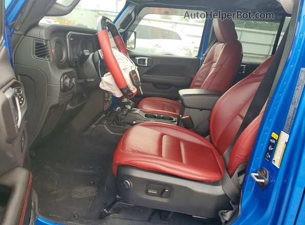 1C4RJXSJ7RW155674 2024 JEEP WRANGLER Blue Vista interior delantera