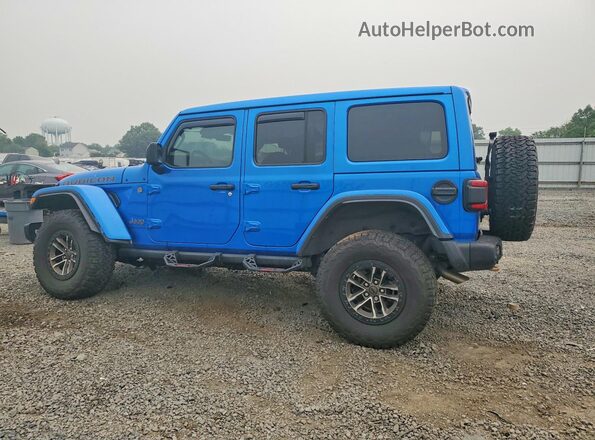 1C4RJXSJ7RW155674 2024 JEEP WRANGLER Blue Trasero izquierdo
