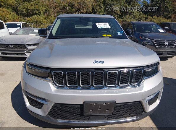 1C4RJYB63RC720599 2024 JEEP GRAND CHEROKEE 4XE Silver ხელსაწყოთა პანელის ხედი