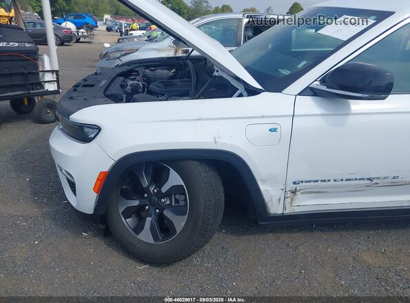 1C4RJYB64RC142500 2024 JEEP GRAND CHEROKEE 4XE White Դիմացի տեսք