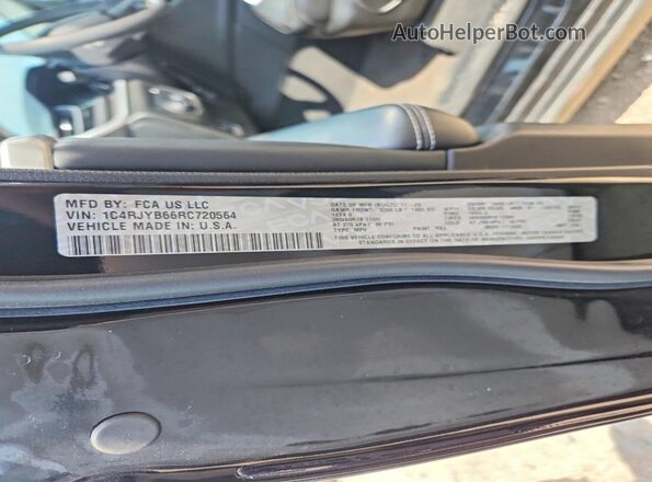 1C4RJYB66RC720564 2024 JEEP GRAND Black Widok komory silnika