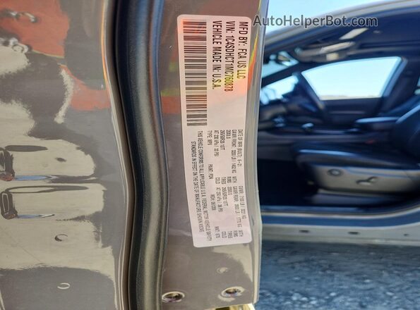 1C4SDHCT1MC760878 2021 DODGE DURANGO Gray Widok wnętrza 360 stopni