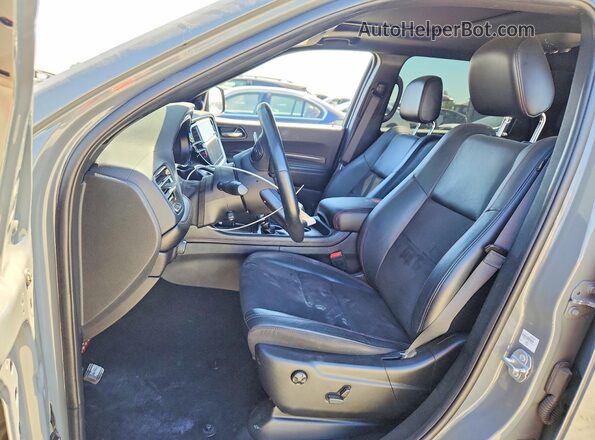 1C4SDHCT1MC760878 2021 DODGE DURANGO Gray Widok wnętrza z przodu