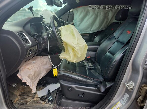 1C4SDHCT3HC771032 2017 DODGE DURANGO Silver Սալոնի դիմացի տեսք