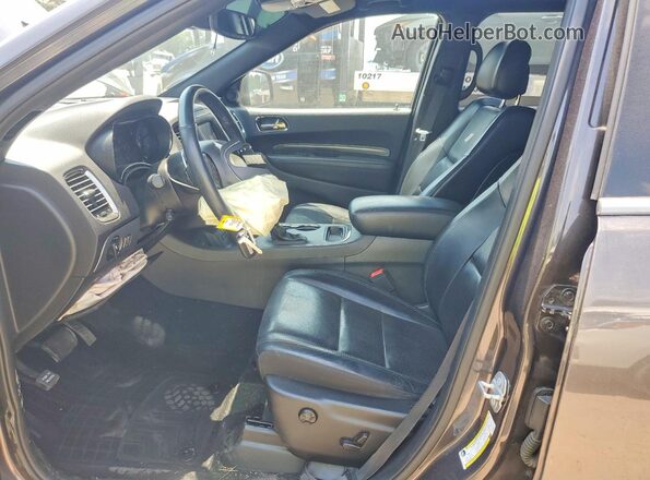 1C4SDHCT6KC740476 2019 DODGE DURANGO Charcoal Widok wnętrza z przodu
