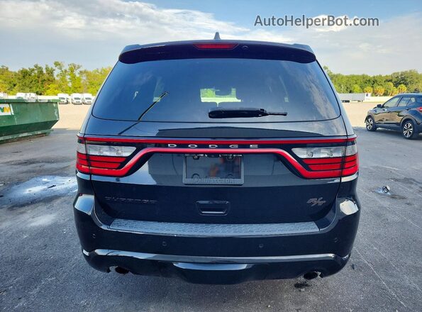 1C4SDHCT7HC906268 2017 DODGE DURANGO Black Հետևի տեսք
