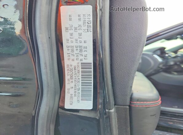 1C4SDHCT7HC906268 2017 DODGE DURANGO Black VIN կոդի պիտակի տեսք