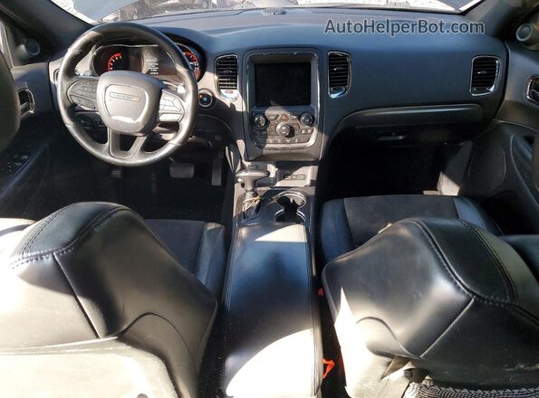 1C4SDJCT0KC755675 2019 DODGE DURANGO Black Առջևի վահանակի տեսք