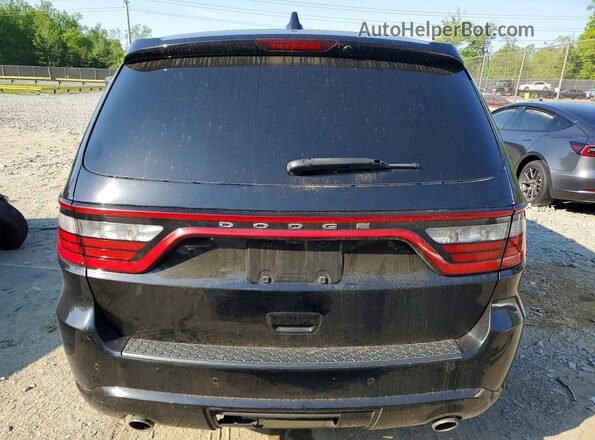 1C4SDJCT0KC755675 2019 DODGE DURANGO Black Հետևի տեսք