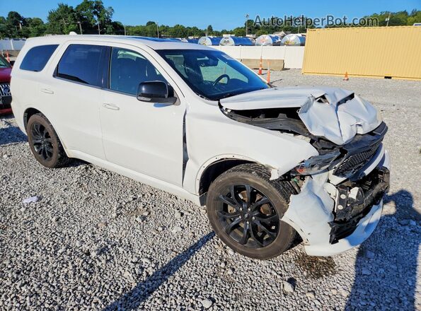 1C4SDJCT0KC780978 2019 DODGE DURANGO White Delantero derecho