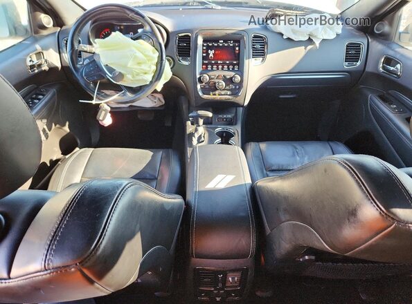 1C4SDJCT0KC780978 2019 DODGE DURANGO White Vista del salpicadero