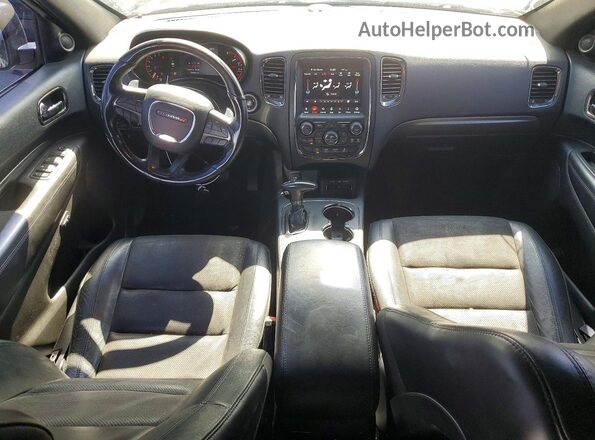 1C4SDJCT0LC155160 2020 DODGE DURANGO Black Widok deski rozdzielczej