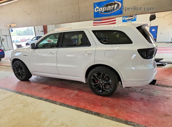 1C4SDJCT1NC217040 2022 DODGE DURANGO White უკანა მარცხენა