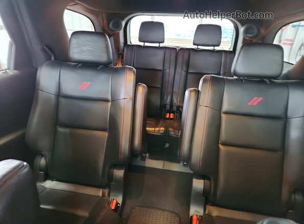 1C4SDJCT1NC217040 2022 DODGE DURANGO White უკანა სავარძლების ხედი