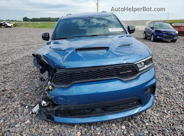 1C4SDJCT2RC175189 2024 DODGE DURANGO Blue Front view