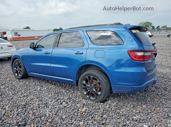 1C4SDJCT2RC175189 2024 DODGE DURANGO Blue Rear left