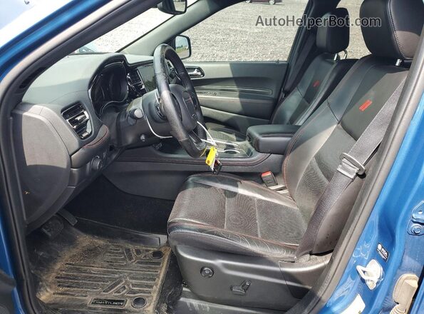 1C4SDJCT2RC175189 2024 DODGE DURANGO Blue Front interior view