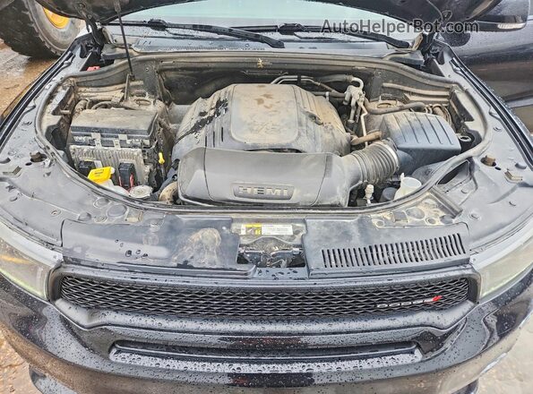 1C4SDJCT3KC531171 2019 DODGE DURANGO Black Rear interior view
