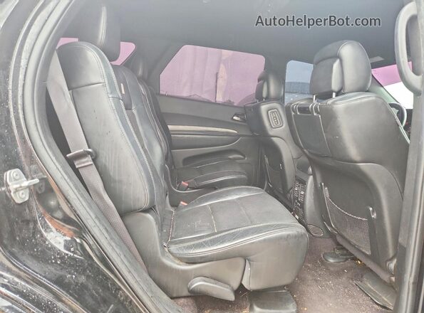 1C4SDJCT3KC531171 2019 DODGE DURANGO Black Rear seats view