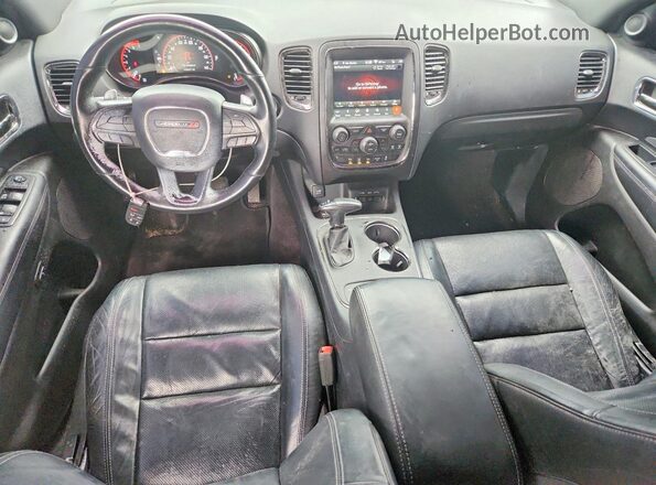 1C4SDJCT3KC531171 2019 DODGE DURANGO Black Dashboard view