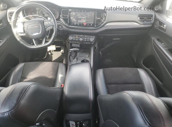 1C4SDJCT4MC630455 2021 DODGE DURANGO White Առջևի վահանակի տեսք