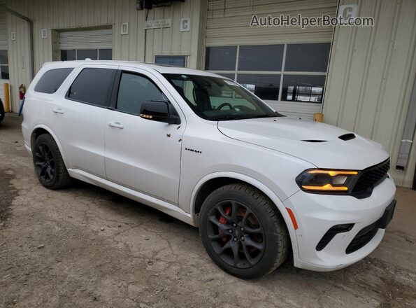 1C4SDJCT4MC630455 2021 DODGE DURANGO White Առջևի աջ