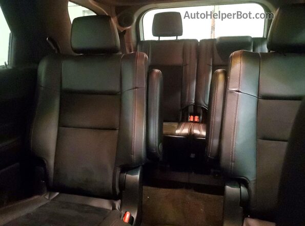 1C4SDJCT4NC216058 2022 DODGE DURANGO Red უკანა სავარძლების ხედი