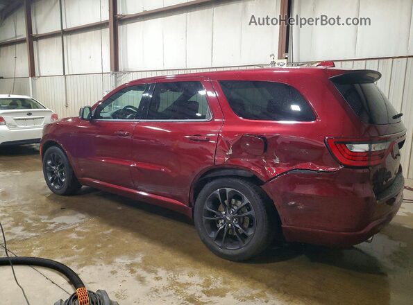 1C4SDJCT4NC216058 2022 DODGE DURANGO Red უკანა მარცხენა